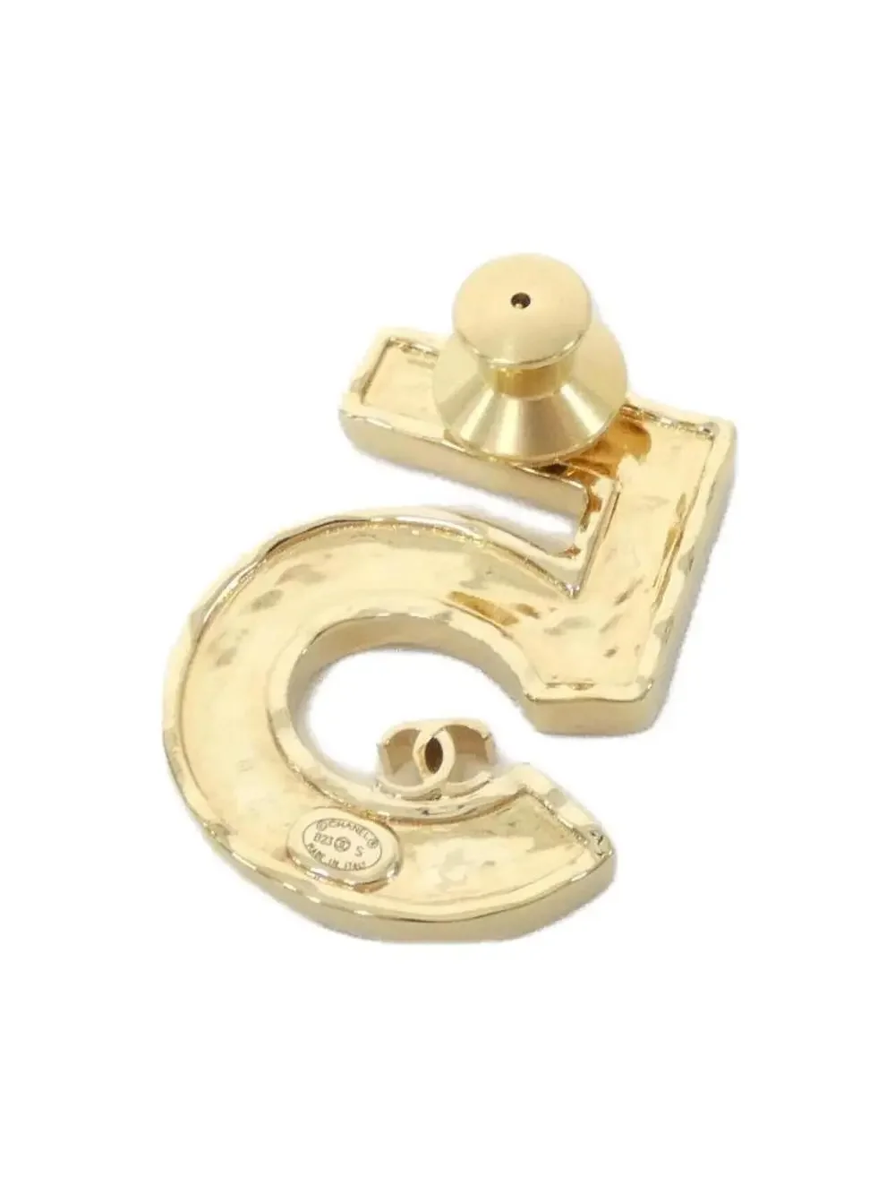 Chanel Pin Brooch Black #287955C10B